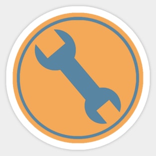 Team Fortress 2 - Blue Engineer Emblem Sticker